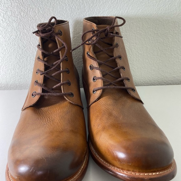 New J.D. Fisk Ankle Boot, Brown Leather, Men’s 13 - Picture 6 of 10